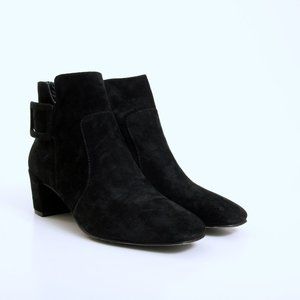 NWOT Roger Vivier Paris Peppy Square Toe Heeled Booties